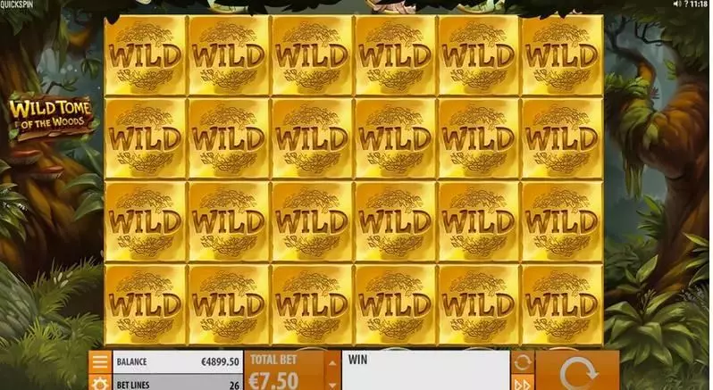 Wild Tome of the Woods Quickspin Slot Game released in September 2019 - 