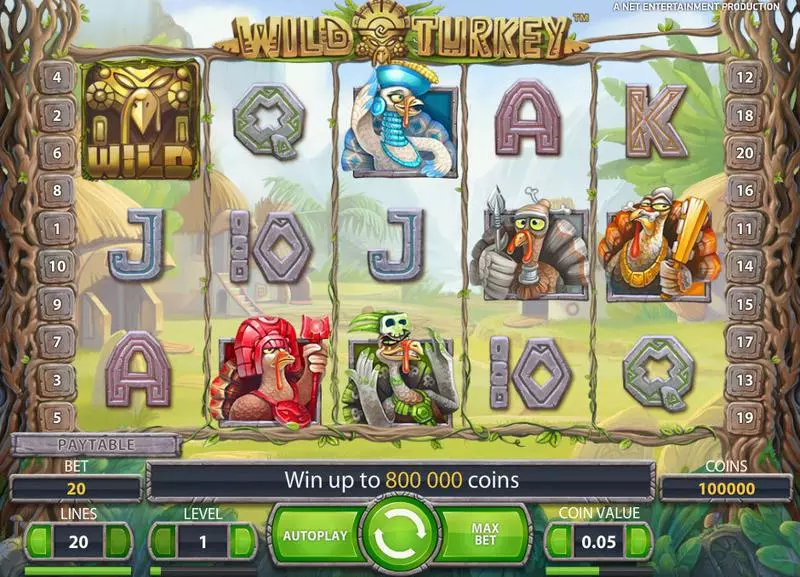 Wild Turkey NetEnt Slot Game released in   - Free Spins