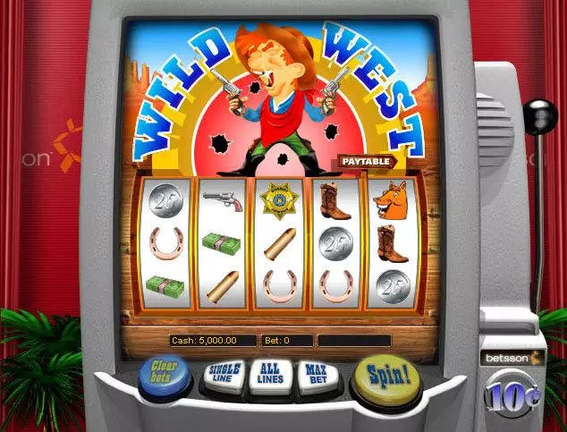 Wild West Amaya Slot Game released in   - 