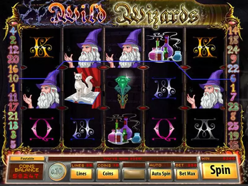 Wild Wizards Saucify Slot Game released in   - Free Spins
