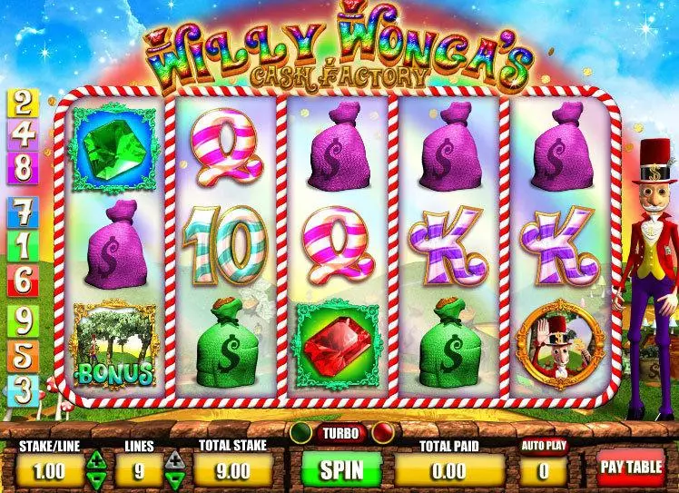 Willy Wonga's Cash Factory Mazooma Slot Game released in   - Pick a Box