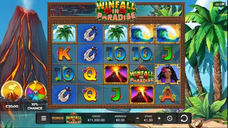 Winfall in Paradise Reel Life Games Slot Game released in October 2021 - Free Spins
