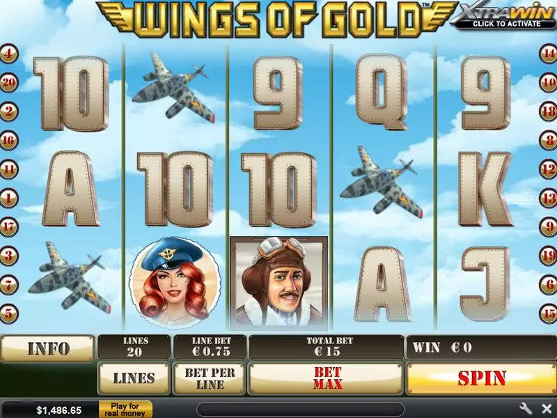 Wings of Gold PlayTech Slot Game released in   - Free Spins