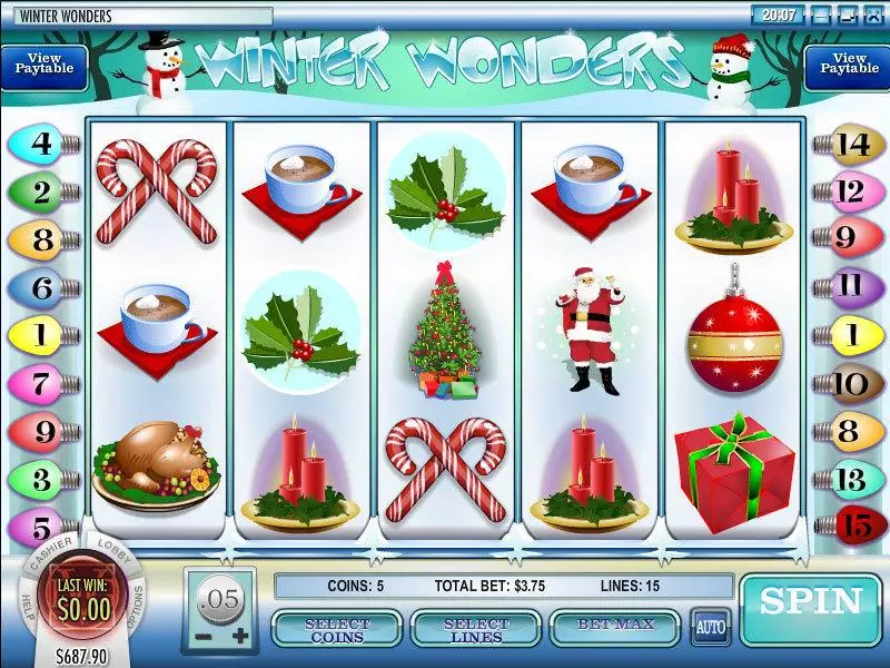 Winter Wonders Rival Slot Game released in   - Free Spins