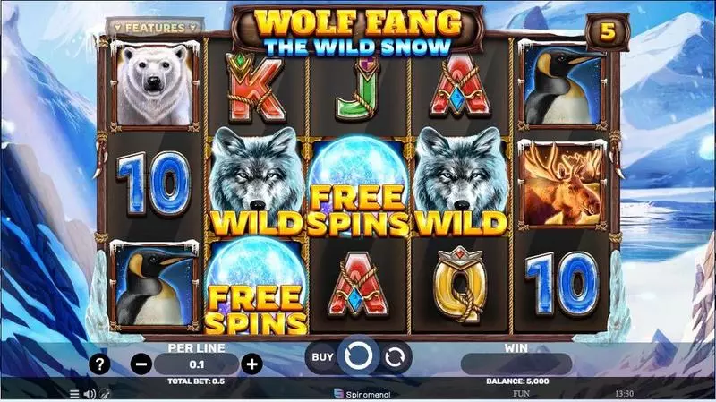 Wolf Fang – Supermoon Spinomenal Slot Game released in January 2024 - Free Spins