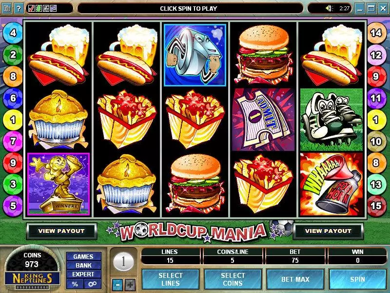 Worldcup Mania Microgaming Slot Game released in   - Free Spins
