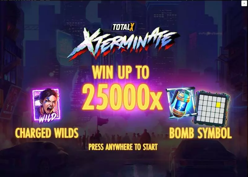 Xterminate Thunderkick Slot Game released in March 2024 - Multipliers