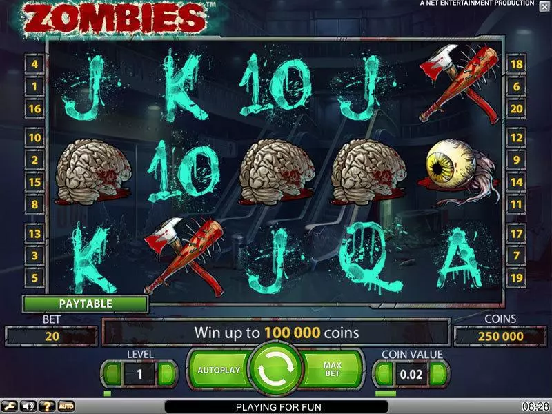 Zombies NetEnt Slot Game released in   - Free Spins