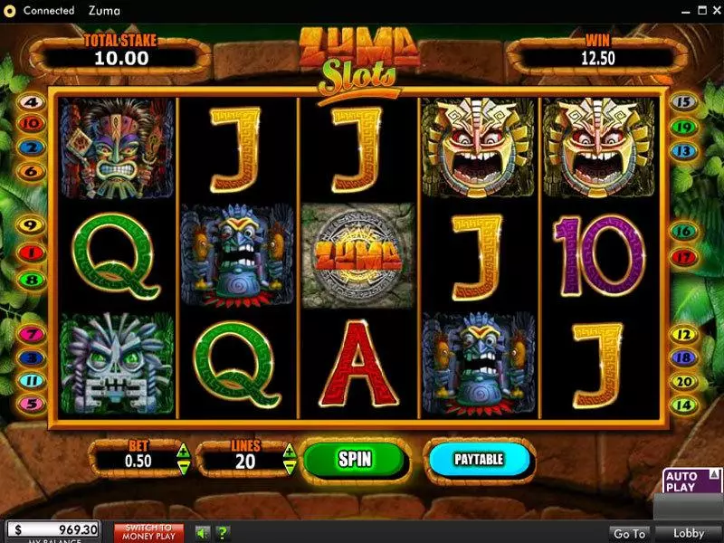 Zuma Blueprint Gaming Slot Game released in   - 